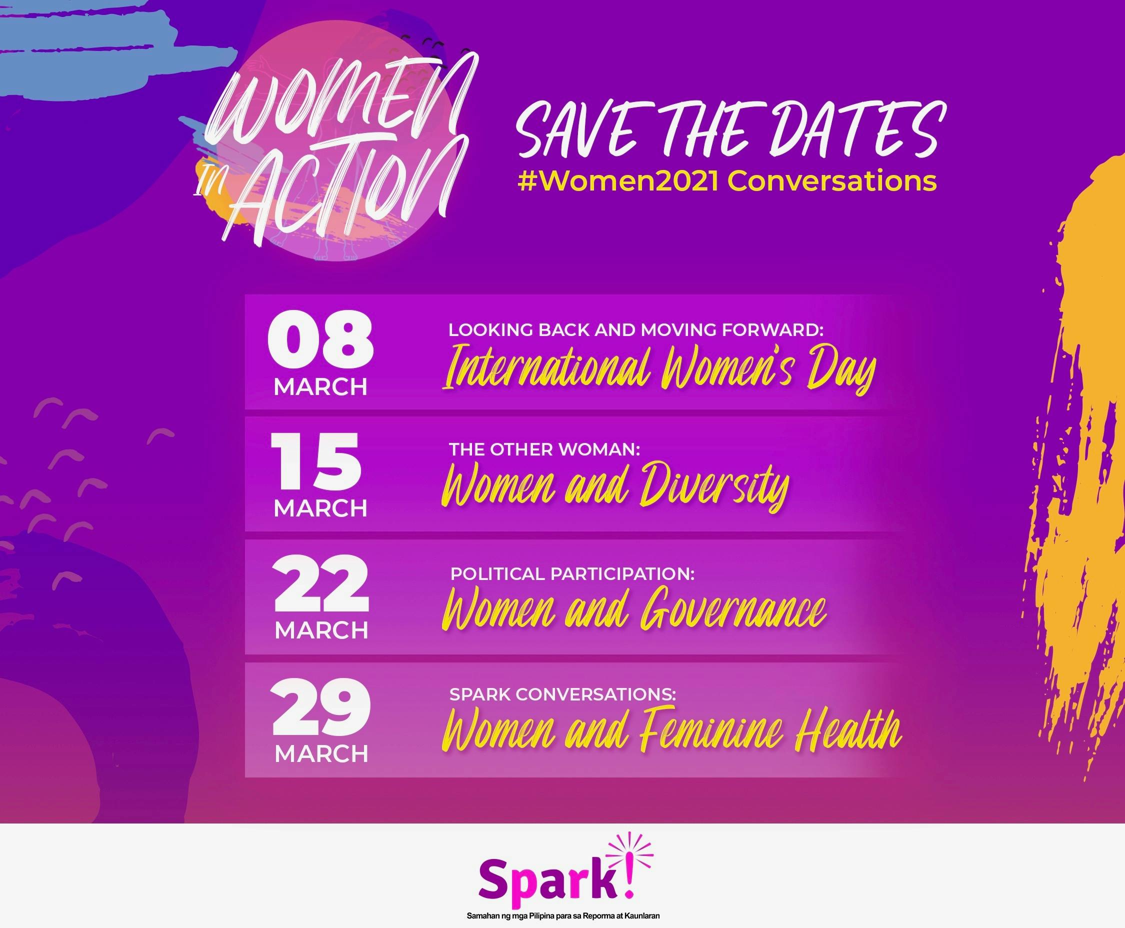 SPARK! And Partners To Launch Weekly Roundtable Discussions On Women’s Issues This March 2021